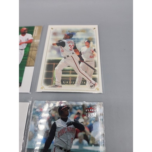 Ken Griffey Jr Lot of 9 Cards Mariners Hall of Fame Baseball Trading Cards - Picture 3 of 16